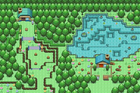 Pokemon Map 002 - by R4FZone by R4FZone on DeviantArt