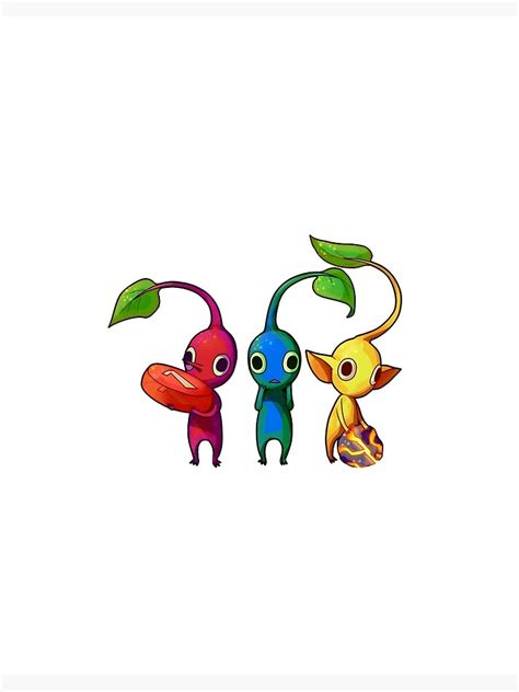 "" Pikmin by raisinmuffin."" Art Board Print for Sale by SumeyyeOzen | Redbubble