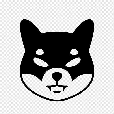 Shiba inu shib meme coin cryptocoin exchange coins crypto cryptocurrency logo glyph icon, png ...