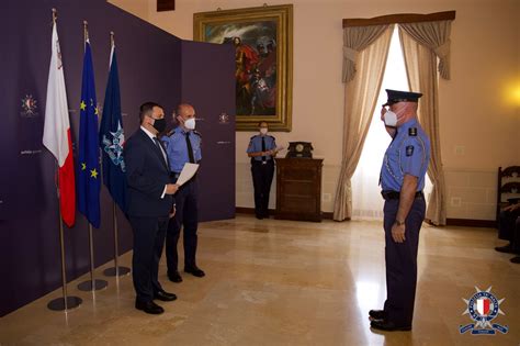 10 Senior Police Inspectors were... - The Malta Police Force