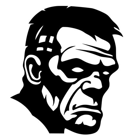 Frankenstein Silhouette SVG File: Instant Download for Cricut, Silhouette, Laser Machines