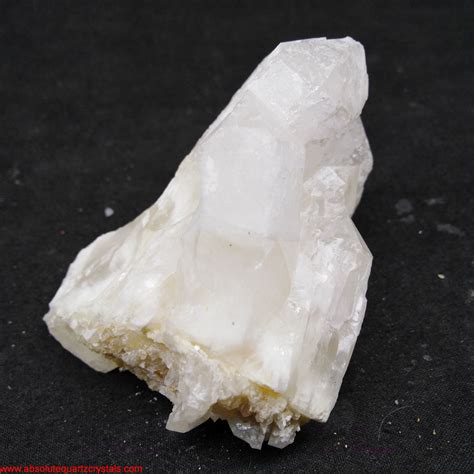 Arctic-White Quartz Crystal Cluster From Madagascar » amazonite.com