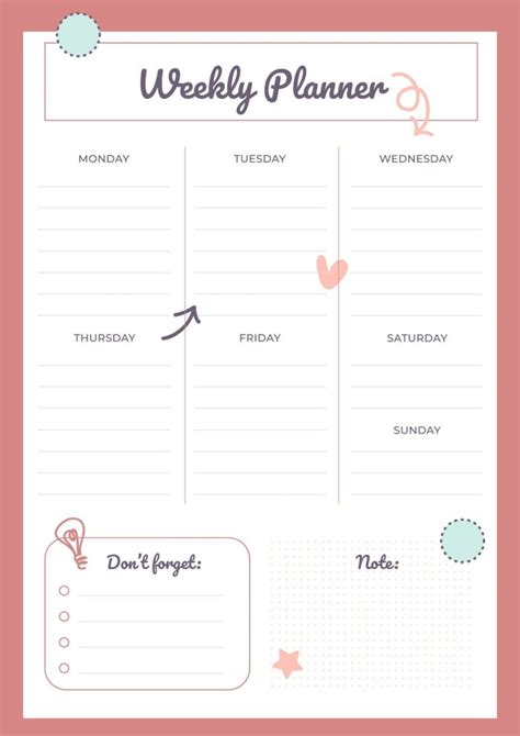 2023 Weekly Planner Free Printable PDF Printables And, 43% OFF