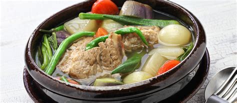 Sinigang na Baboy | Traditional Meat Soup From Philippines, Southeast Asia