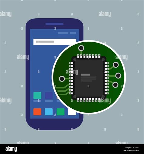 Inside a computer components Stock Vector Images - Alamy