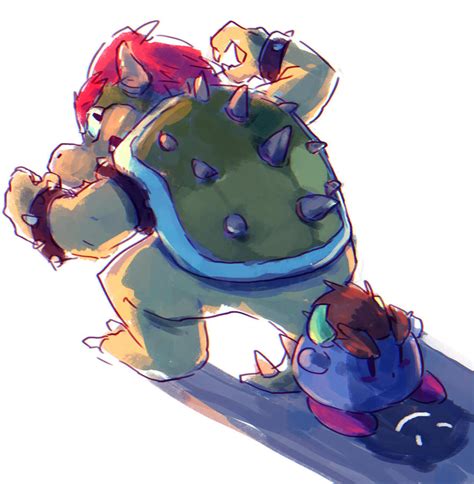 bowser and bowser jr by MEEKIS on DeviantArt