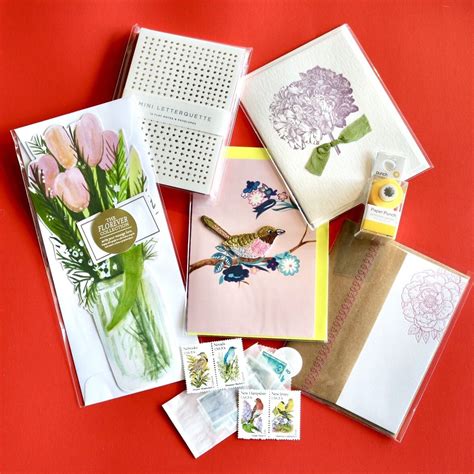 Postmark’d Studio Review May 2019 - A premium stationery subscription box for the snail mail ...