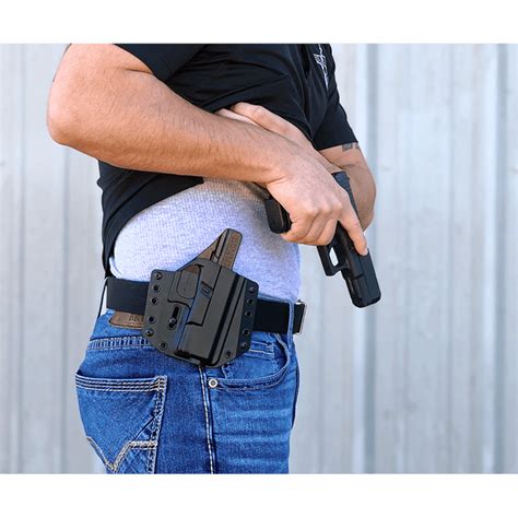 OWB Concealment Holster for Glock 17 Gen 5 MOS– Bravo Concealment