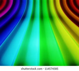 Rainbow Stage Background Stock Illustration 114574585 | Shutterstock