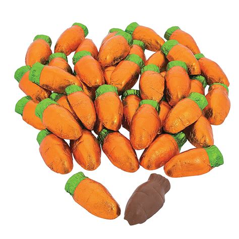 Fun Express - Chocolate Carrots for Easter - Edibles - Chocolate - Non Branded Chocolate ...