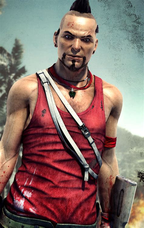 Vaas Montenegro from the Far Cry Series | Game-Art-HQ