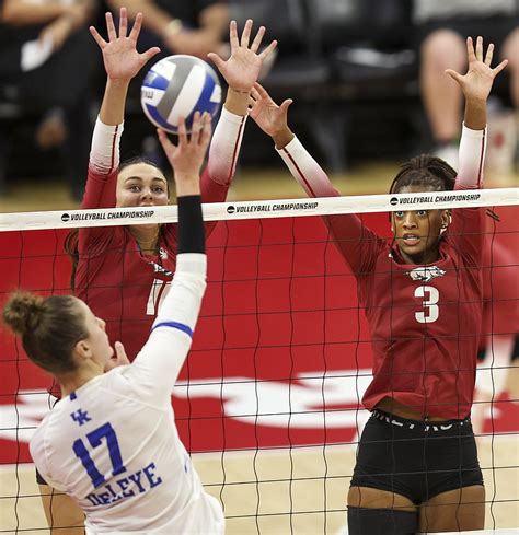 COLLEGE VOLLEYBALL: Arkansas set to face top-seed Nebraska in first ever NCAA Elite Eight ...