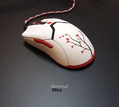 Minimal Mice - Custom Project : Razer Viper Mini - Red Sakura + Custom ...