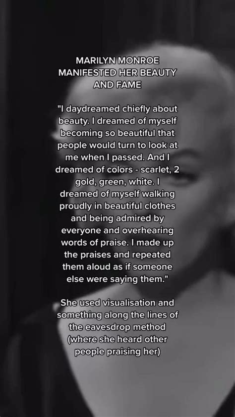 Marylin Monroe Beauty Secret | Marilyn monroe quotes, Manifestation quotes, Zodiac quotes