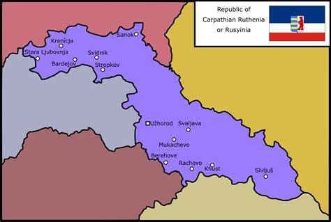 Republic of Carpathian Ruthenia 2019 : r/imaginarymaps