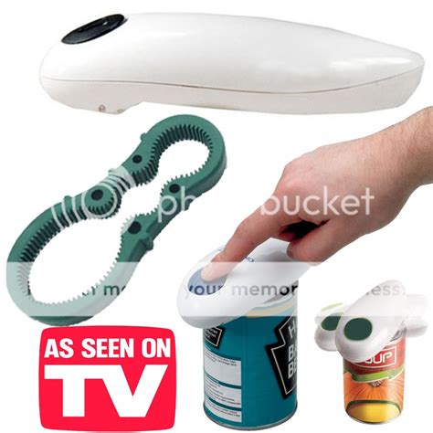 ONE TOUCH AUTOMATIC CAN OPENER HANDS FREE BATTERY OPERATED TIN OPENER | eBay