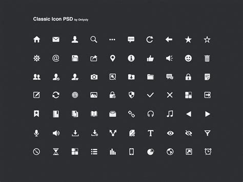 Dribbble - classic_icon_PSD_onlyoly.png by onlyoly