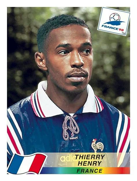 172 Thierry Henry - FRA - FIFA World Cup France 1998 Uefa Football, Football Awards, Football ...