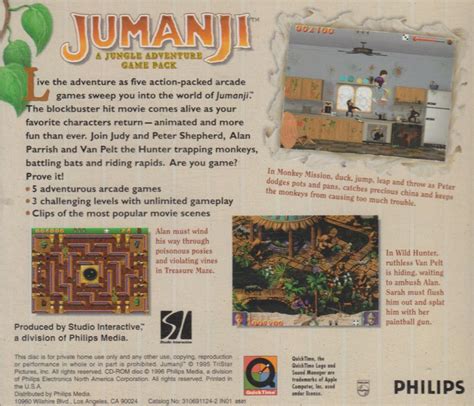 Jumanji Images - LaunchBox Games Database