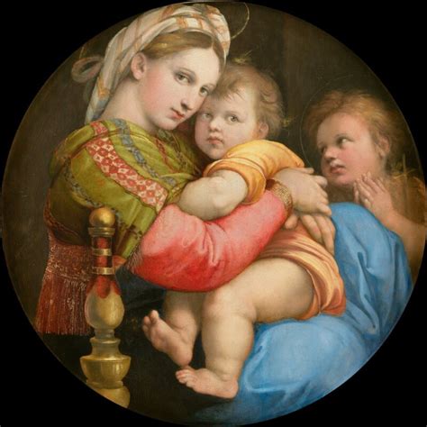 Madonna della Seggiola, Raffaello Sanzio (Raphael)