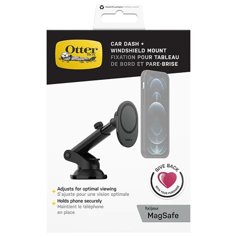 OtterBox Car Dash and Windshield Mount for MagSafe in Black | Shop NFM