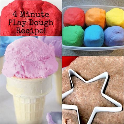 Easy Homemade Playdough Recipes - 27 Homemade Play Doh Recipes