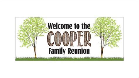 Personalized Family Reunion Banner Custom Banner Reunion | Etsy