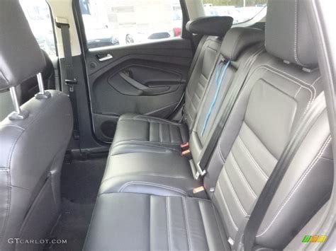 Charcoal Black Interior 2018 Ford Escape Titanium 4WD Photo #123330885 | GTCarLot.com