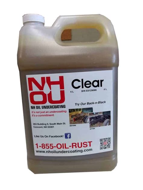 NH Oil Undercoating DIY Kits | NH Oil Undercoating