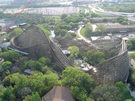 Free Stock photo of Roller coaster ride in a theme park | Photoeverywhere