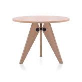 GUERIDON TABLE IN OAK BY JEAN PROUVE (1200) | Modern round kitchen table