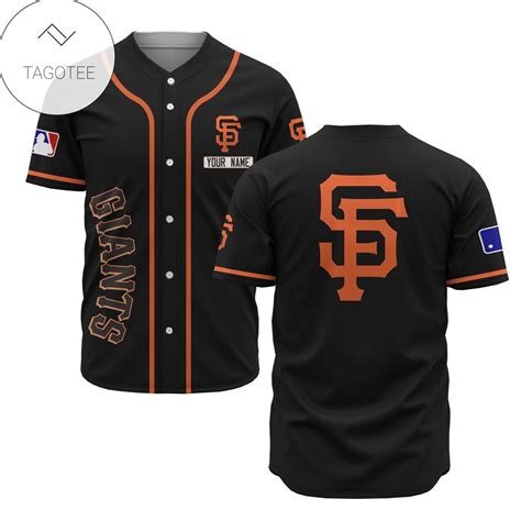 US Shop San Francisco Giants Black Jersey - Premium Jersey Shirt ...