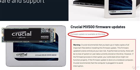 Crucial MX500 SSD: Firmware-Update wegen Problem ausgesetzt - ComputerBase