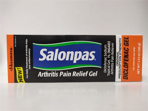 Salonpas Arthritis Pain Relief Gel Doclofenac Gel Original Strength - | Silver Rod Pharmacy