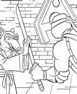 TMNT Leonardo Splinter Coloring Page » Turkau sketch template