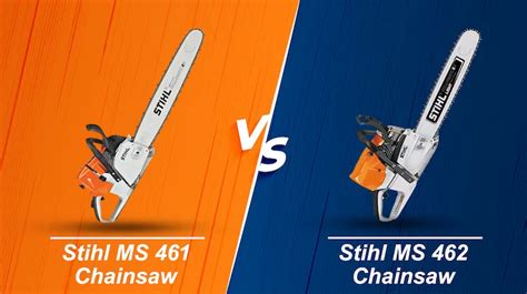 Stihl 461 Vs 462 (A Complete Comparison) - FreshHandyman