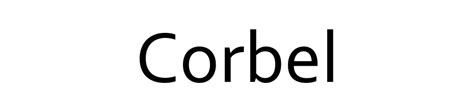 Corbel Font Free Download