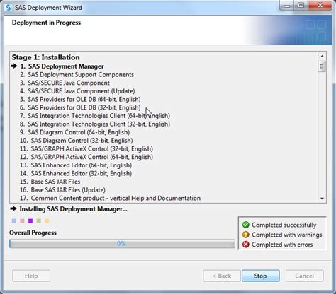 Solved: SAS Deployment Wizard seems stuck during installation - Please help - SAS Support ...