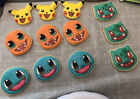 Thought this sub might enjoy these cookies I made! : r/pokemon