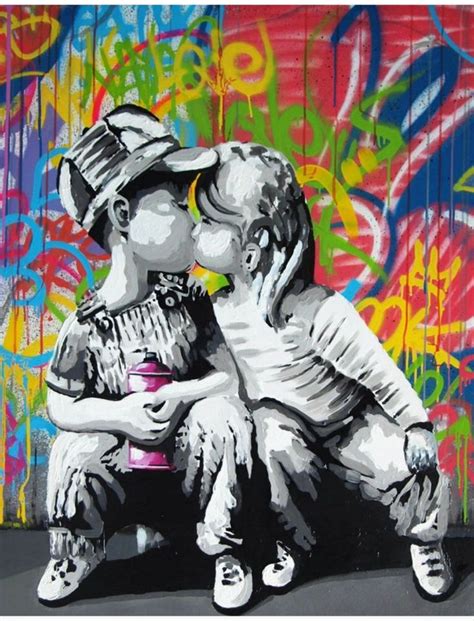 Street Art | Pop art canvas, Street art graffiti, Street art banksy