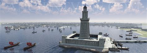 Lighthouse of Alexandria - The Seven Wonders of the Ancient World