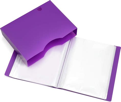 A4 Presentation Display Book – File Folder with 150 Pockets 300/Sides – Storage Case Portfolio ...