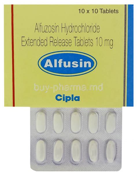 Buy Alfuzosin ( Generic Uroxatral ) Online - buy-pharma.md