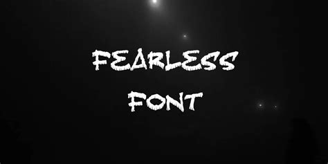 Fearless Font Free Download