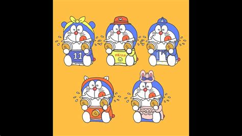 도라에몽 옷 입히기 / Doraemon Dress Up - YouTube