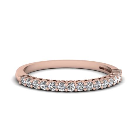 Rose Gold Wedding Bands For Women | Fascinating Diamonds