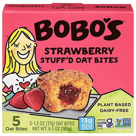 Bobo's Oat Bites, Strawberry 5 ea | Buehler's