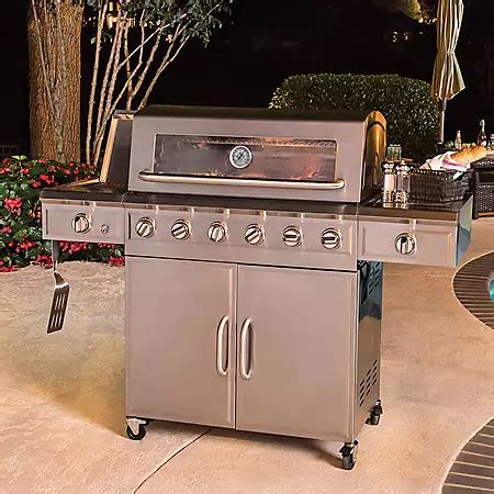 Member's Mark Stainless Steel 6-Burner Gas Grill - Sam's Club