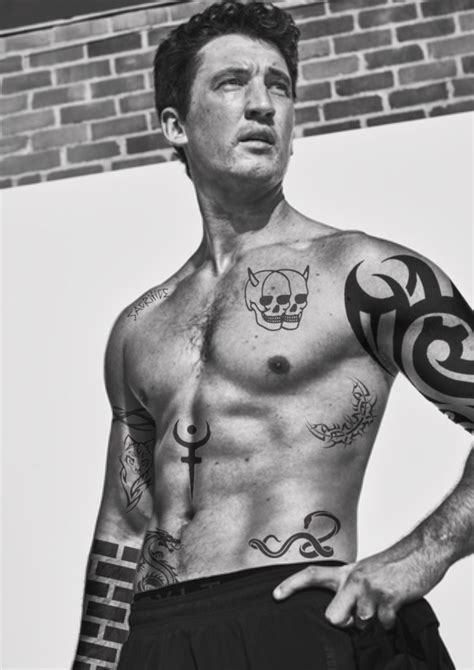 Miles Teller tattoos in 2022 | Miles teller, Tribal tattoos, Tattoos