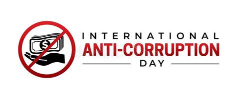 International Anti-corruption Day Icon, Logo, Symbol, Sign. Isolated on ...